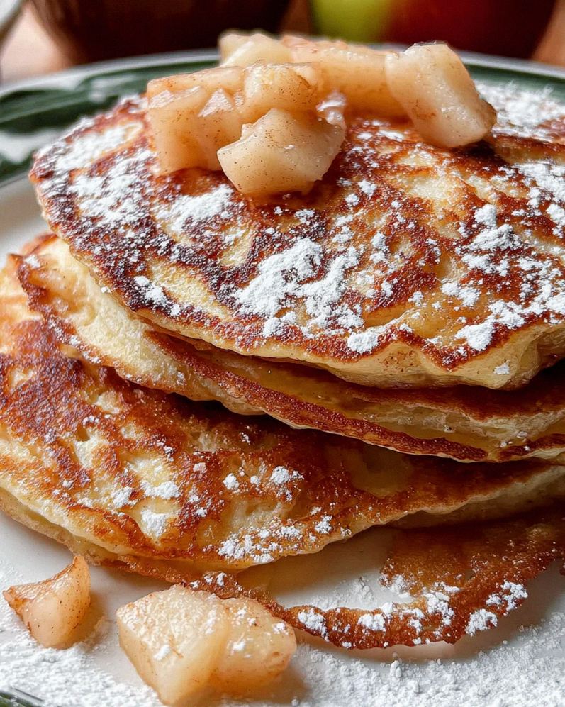 Apfelpfannkuchen klassisch und fluffig