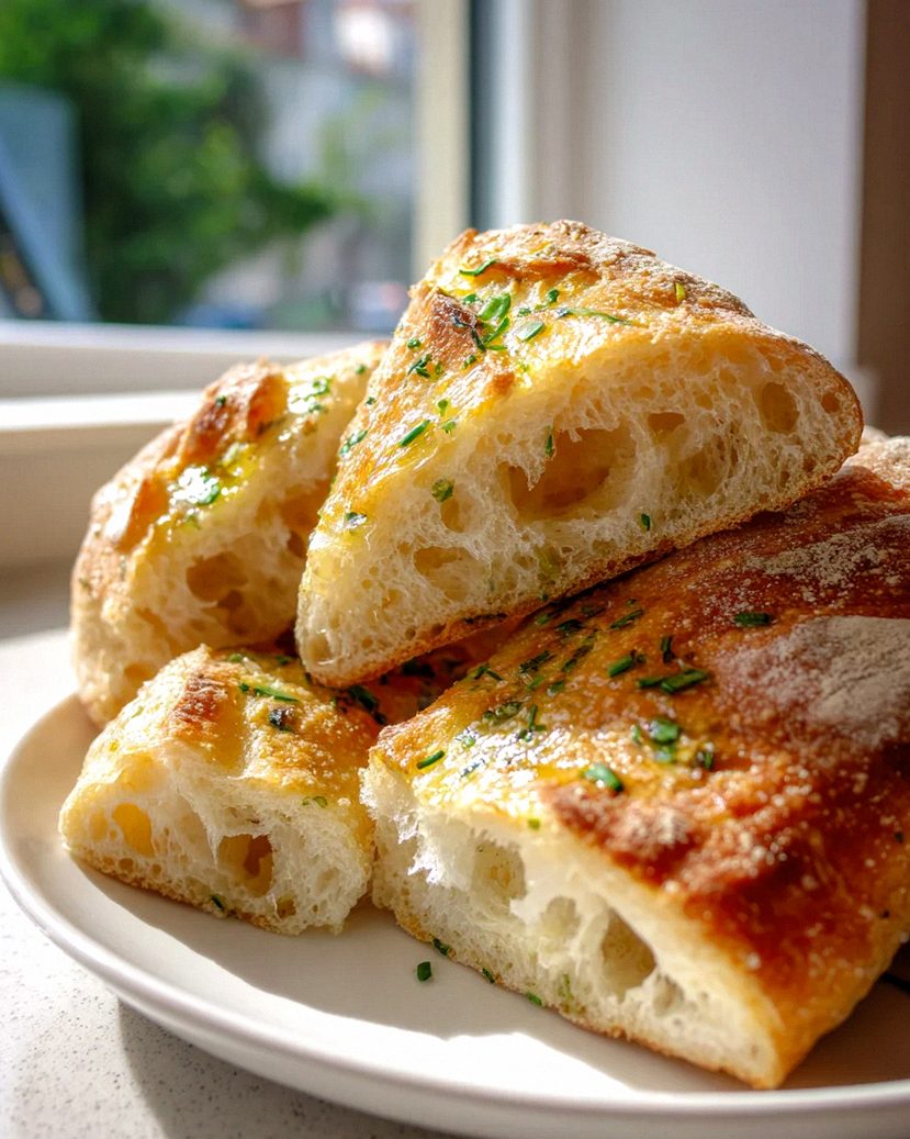 Aromatisch Bärlauch Ciabatta mit Olivenöl backen – So geht's!