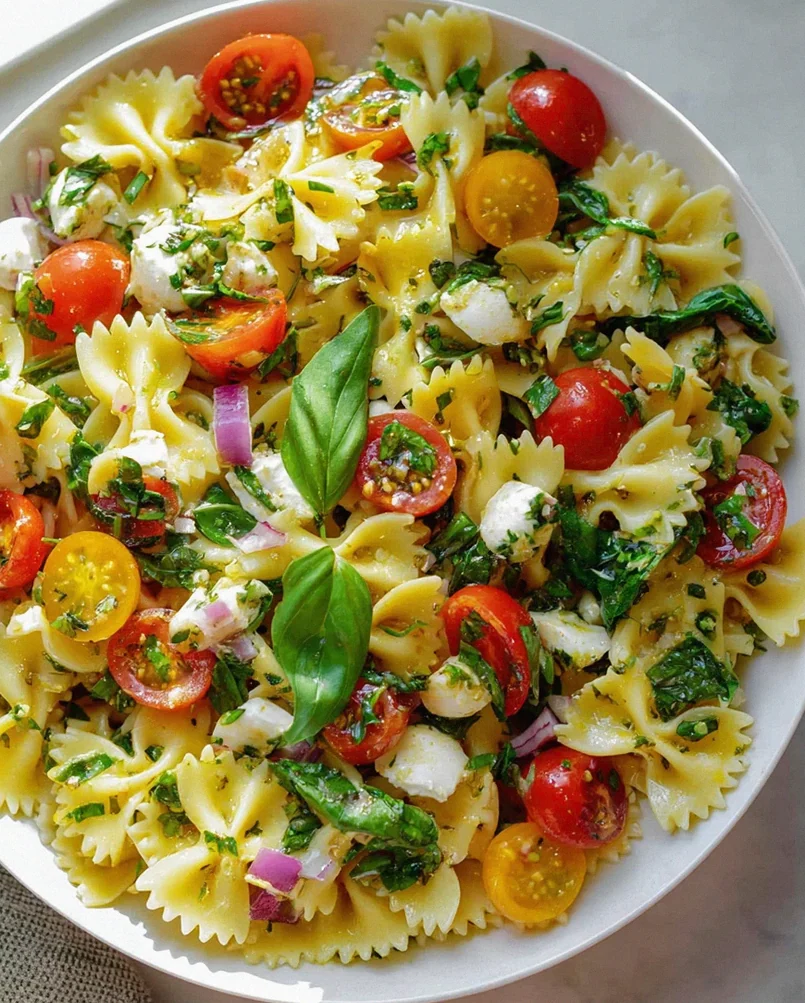 Bow Tie Pasta Salat: Schnell, frisch & unwiderstehlich!