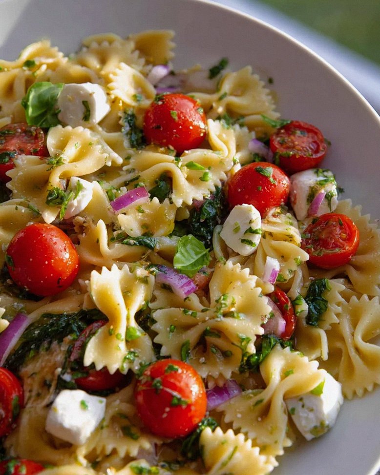 Bow Tie Pasta Salat: Schnell, frisch & unwiderstehlich! – Schritt 2