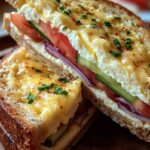 Bulgarische Käse Sandwiches