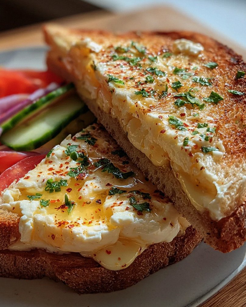 Bulgarische Käse Sandwiches – Schritt 2