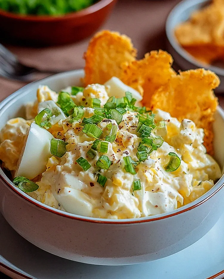 Eiersalat mit Joghurt