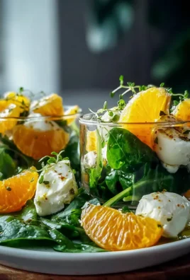 Feldsalat mit Orangen und Mozzarella – Frischer Genuss!