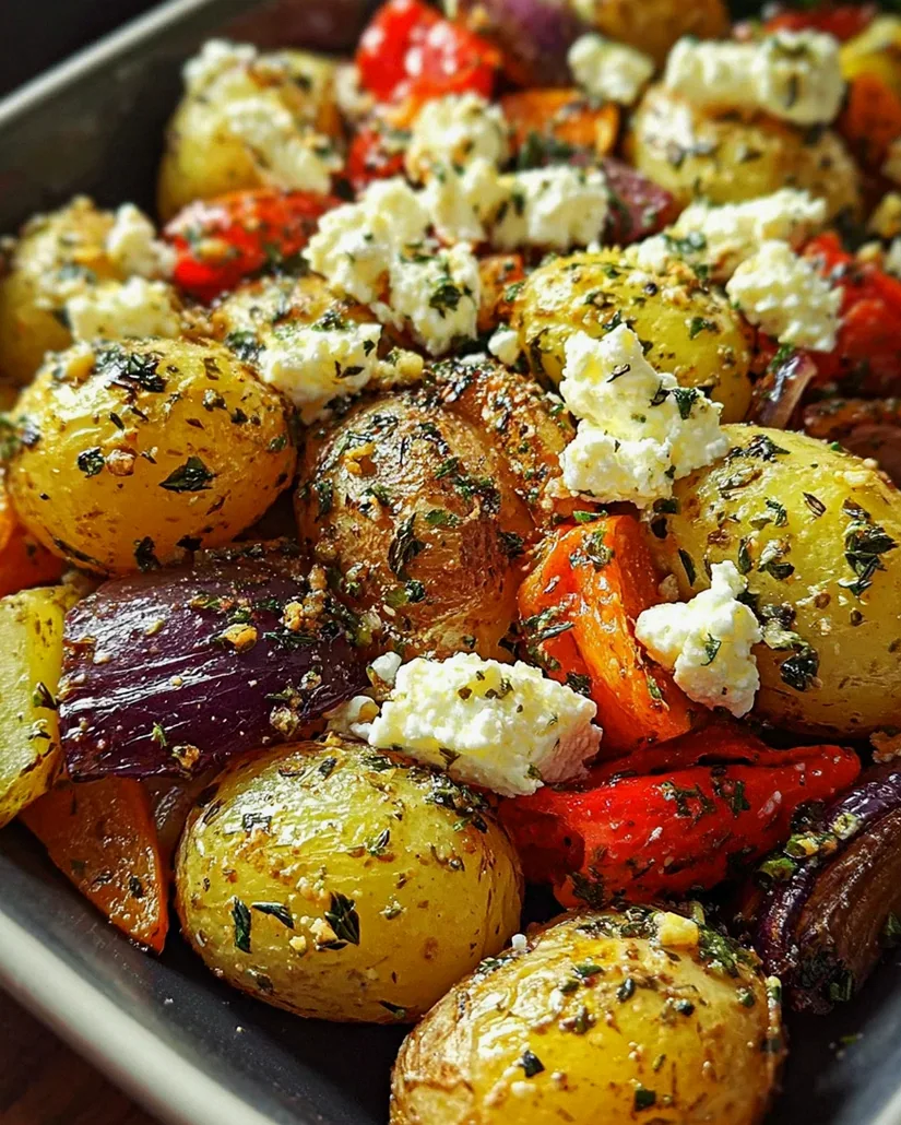 Feta Kartoffeln Ofengemüse