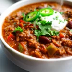 Feurig-würziges Chipotle Chili Con Carne – Dein neues Lieblingsrezept!