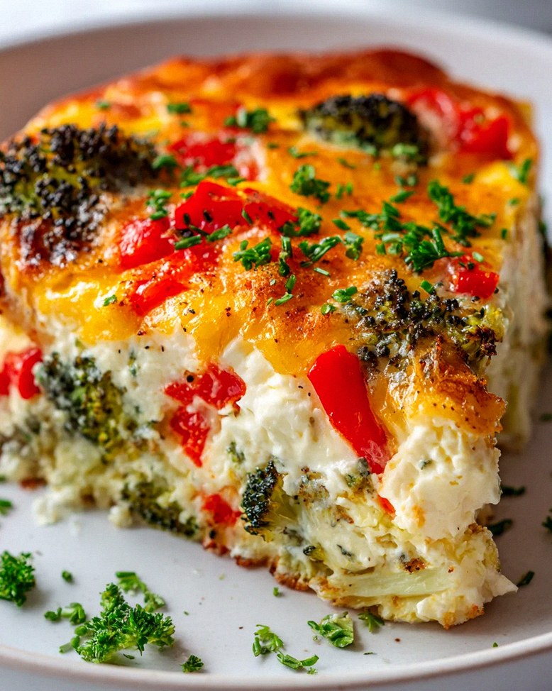 Hüttenkäse-Ei-Auflauf: Unglaublich lecker & einfach!