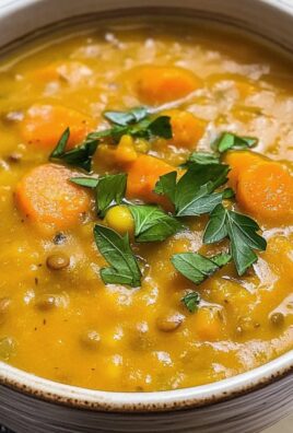 Karotten- und Linsensuppe für Herz und Seele