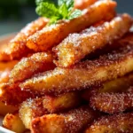 Knusprige Apfelsticks im Airfryer – Gesund & lecker backen!