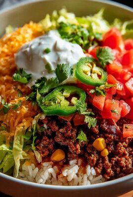 Leckere Taco Rice Bowl – Schnelles Rezept für jeden Tag!