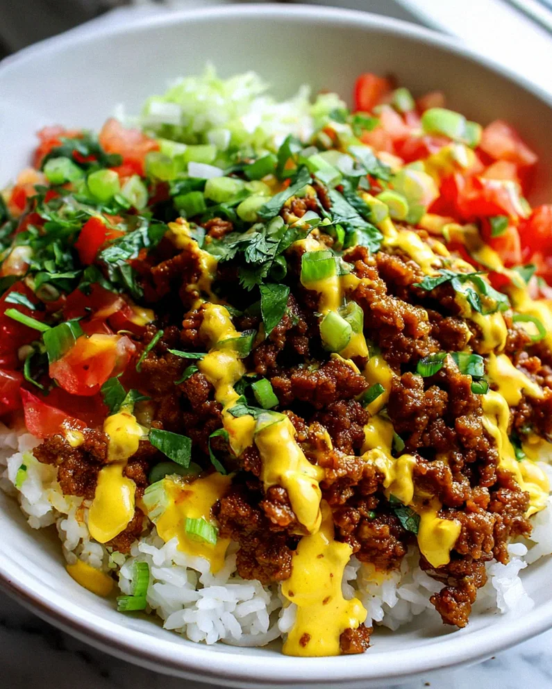 Mafia Topf: Tex Mex Rice Bowls mit würzigem Rindfleisch
