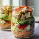 Meal Prep Salat im Glas: Frisch & Gesund für die Woche!