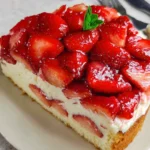 Omas Erdbeerkuchen mit Pudding
