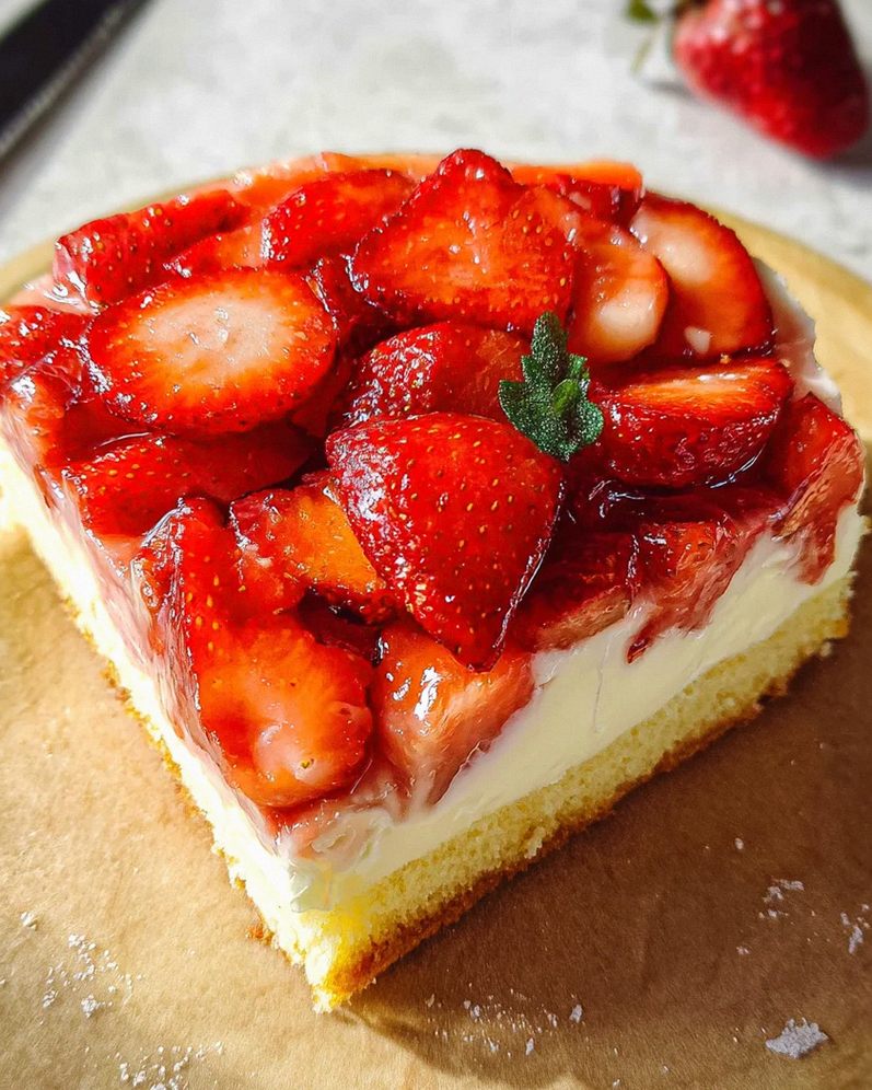 Omas Erdbeerkuchen mit Pudding – Schritt 1