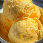 Orangeneis ohne Eismaschine Rezept mit Zutaten die jeder zuhause hat!