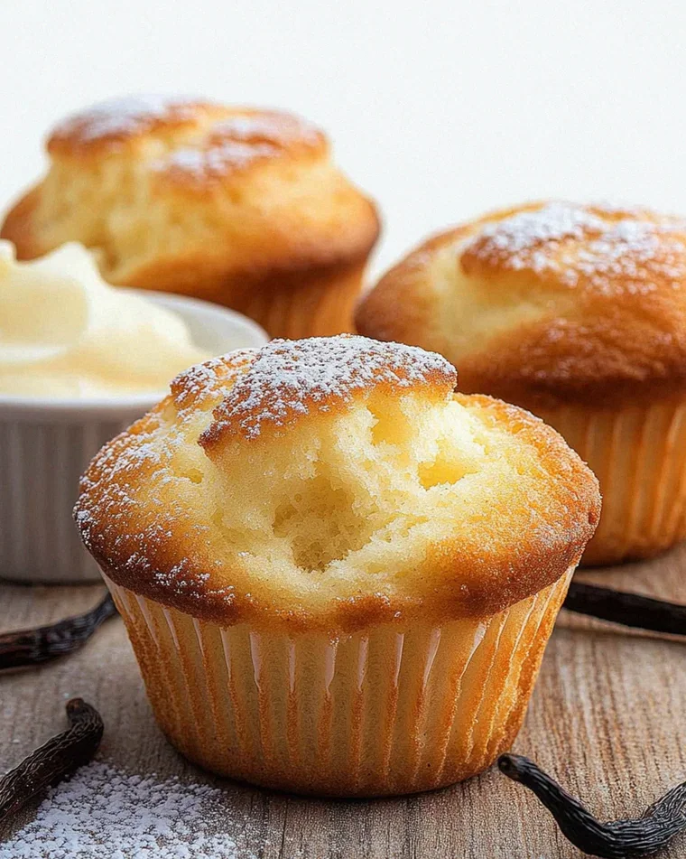 Quark Muffins mit Vanillepudding – Schritt 2