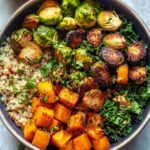 Quinoa Kraftschalen für ein gesundes Mahlzeit-Vergnügen