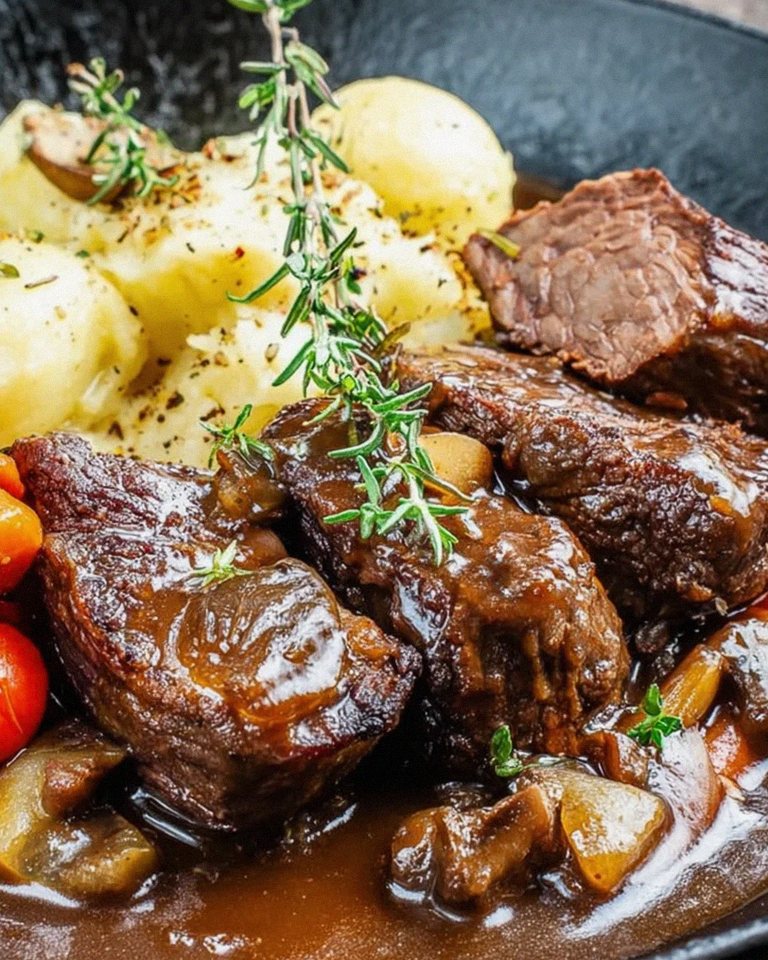 Rinderbäckchen schmoren | zart und mit feinster Soße – Schritt 1