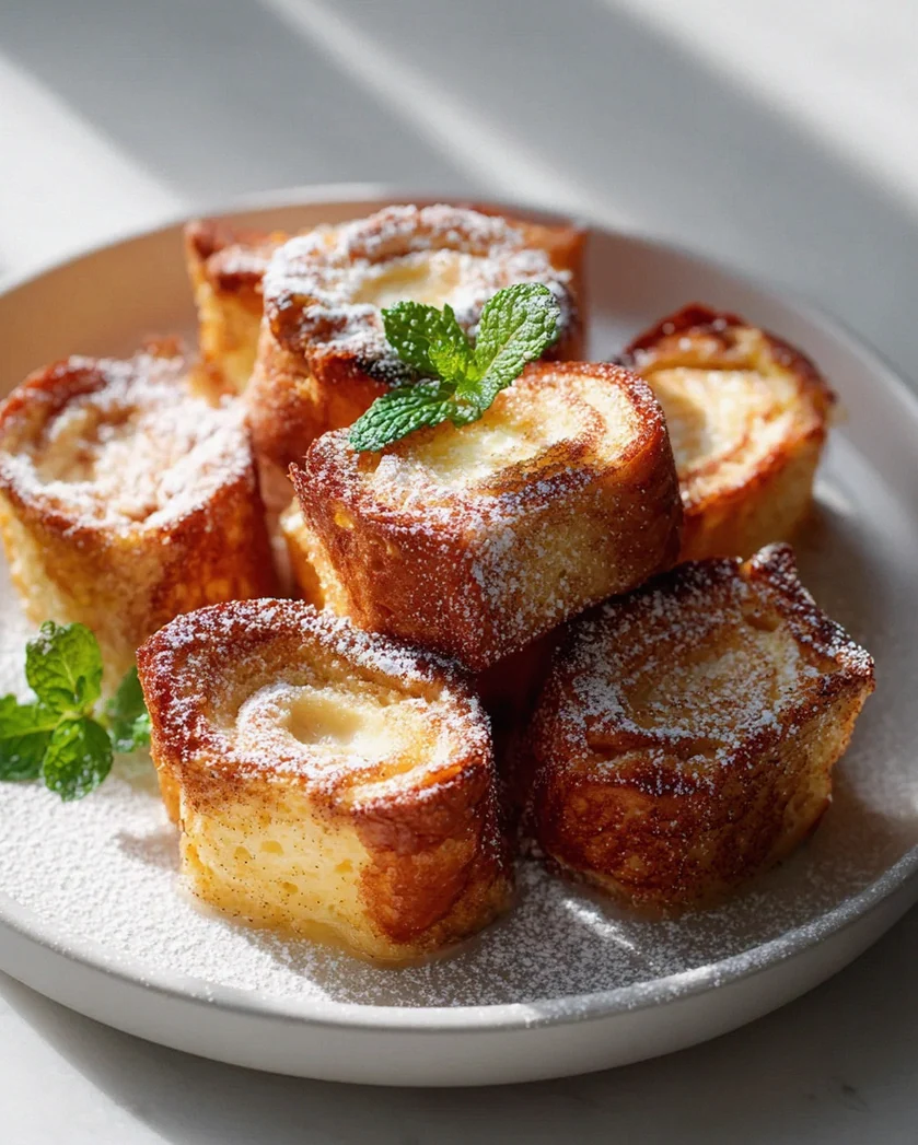 Roules Facon Pain Perdu: Gerollter French Toast Genuss pur! – Schritt 2