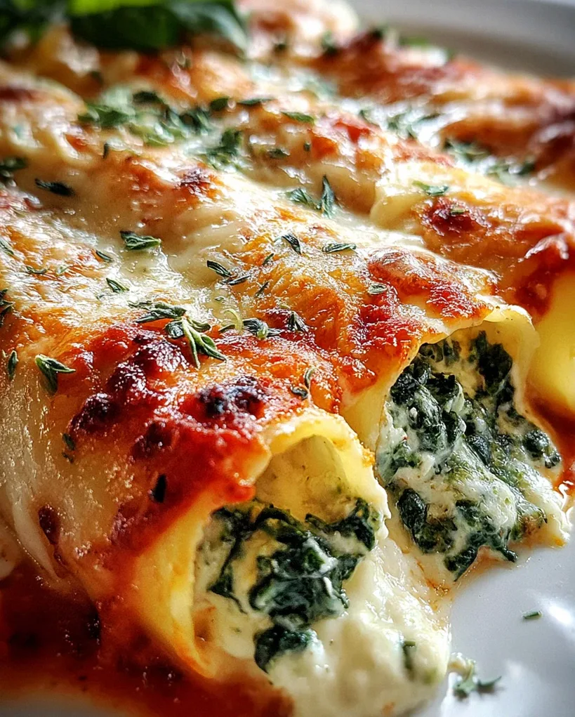 Spinat-Ricotta-Cannelloni