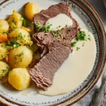 Tafelspitz mit Meerrettichsoße