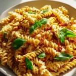 Vegane Cremige Pasta mit Getrockneten Tomaten – Einfach Lecker